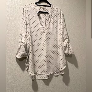 Misia Boho Flowy Blouse Size 3X
